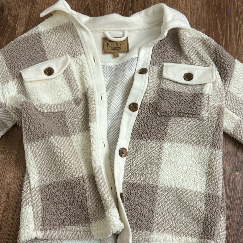sherpa fleece jacket